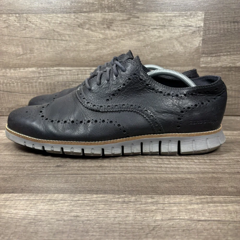 Cole Haan Zerogrand Leather Black Mens US Size 12 C25005 Sneakers